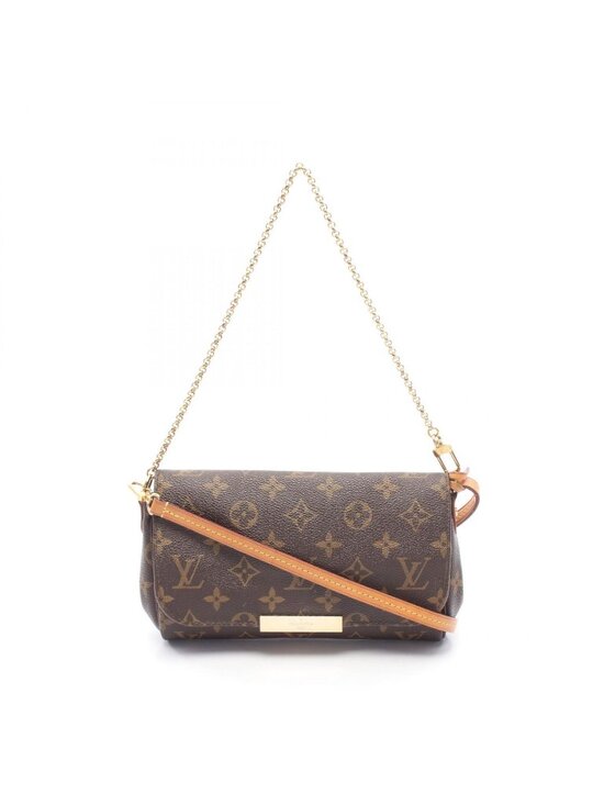 Louis Vuitton Handbags - Louis Vuitton Handbag Favorite PM 2-Way Canvas Leather
